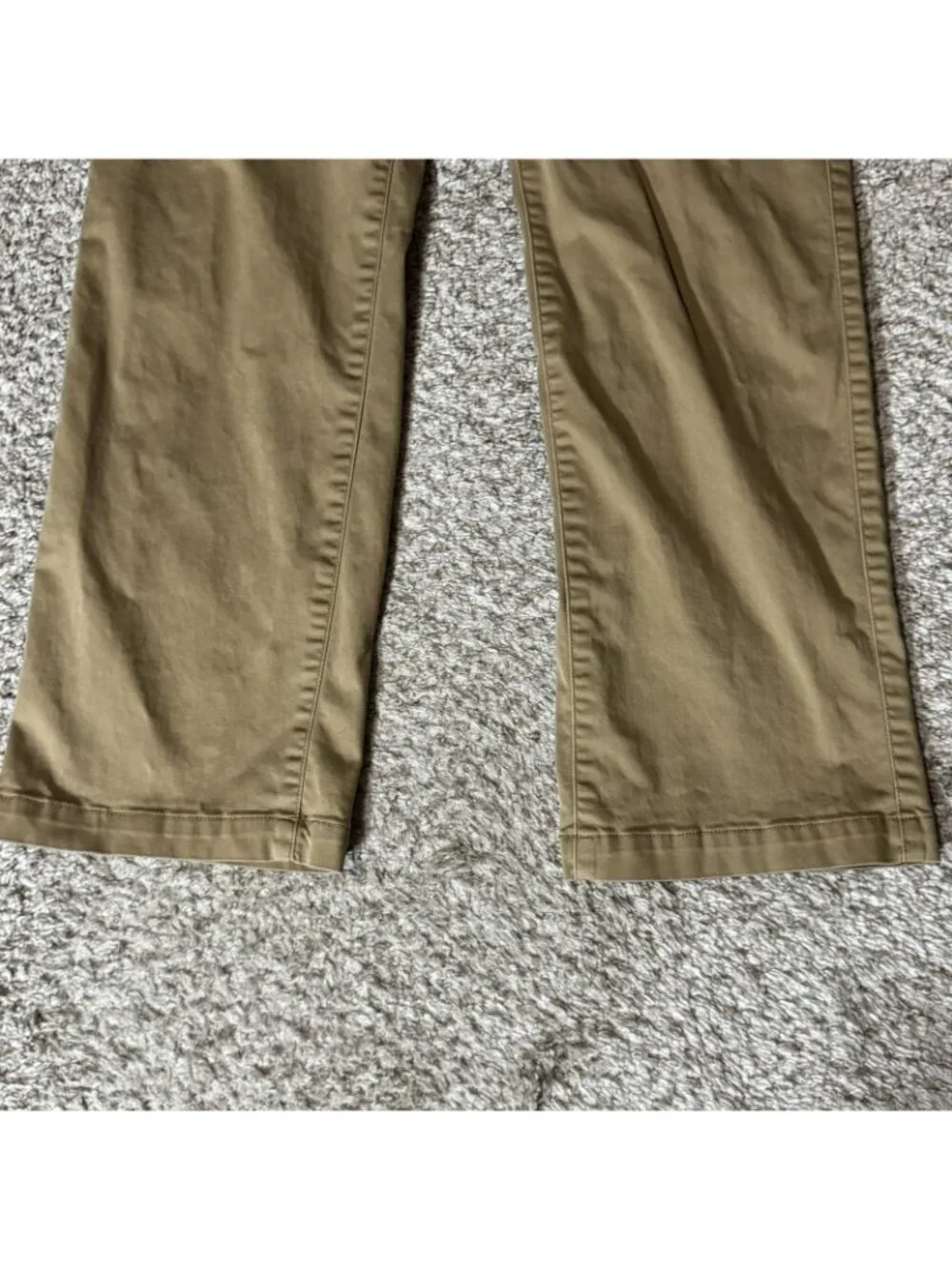 Banana Republic Khaki Chino Pants Men's 33x28 Vintage Straight Fit Stretch